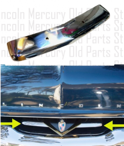 Ornament, Radiator Grille Stainless Molding - NOS